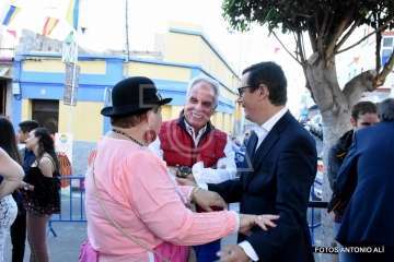 Pablo Rodríguez pregona las fiestas de El Ejido 2018 (Foto Antonio Alí)